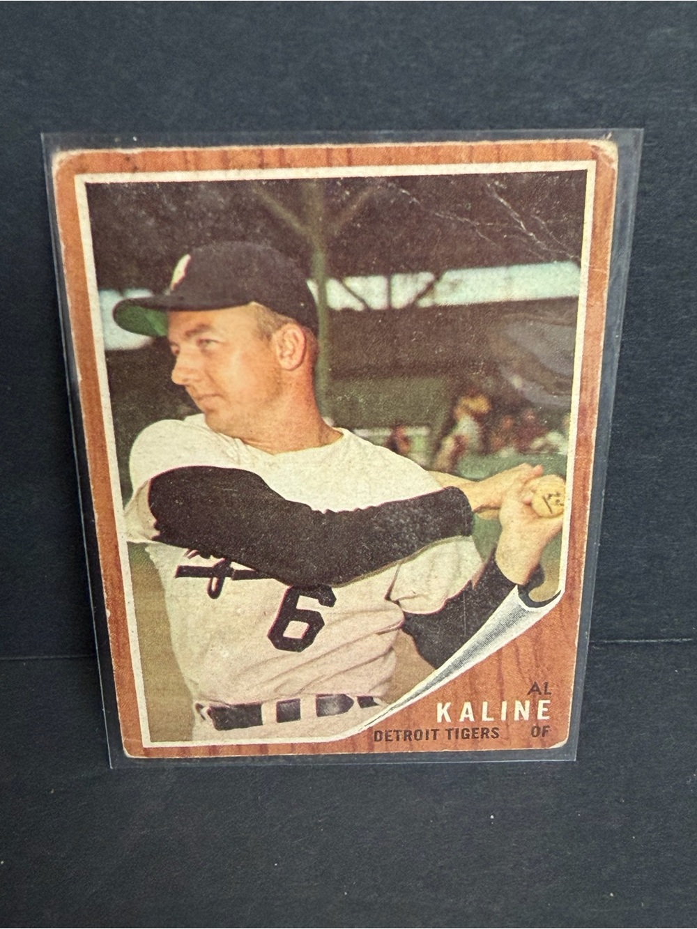 1962 Topps #150 Al Kaline Detroit Tigers Baseball Card